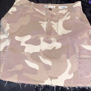 Camo skirt